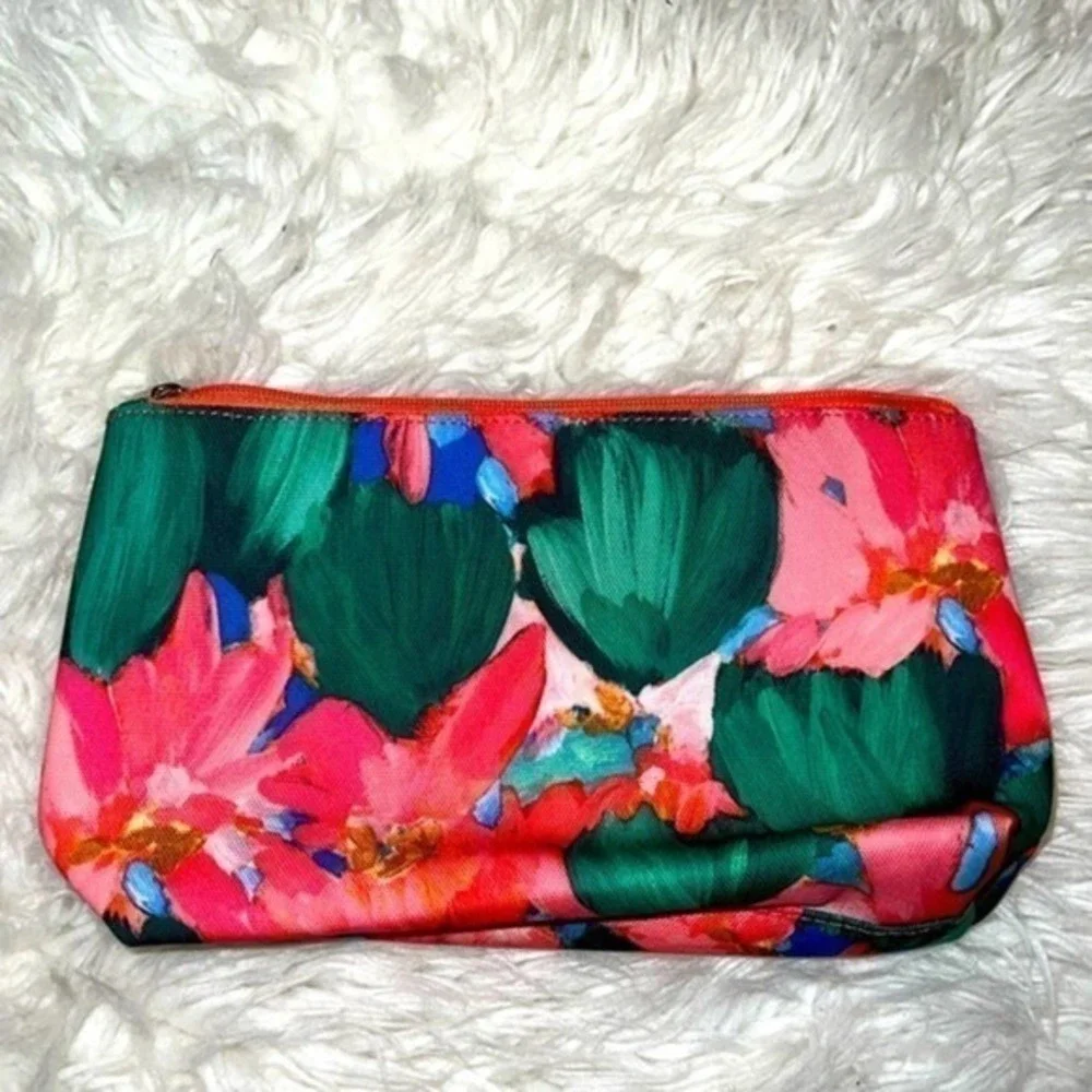 Floral Cosmetic Bag